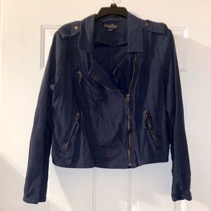 COPY - Lucky brand Blue Moto Jacket